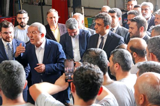 Milli Savunma Bakanı Hulusi AKAR'ın Fabrika Ziyareti