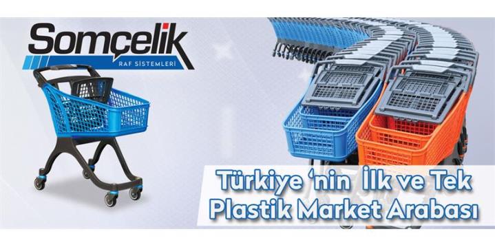 Türkiye nin ilk Plastik Market Arabası