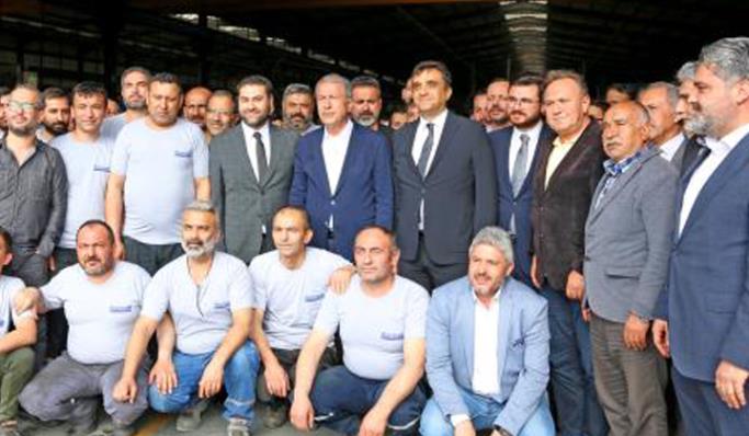 Milli Savunma Bakanı Hulusi AKAR'ın Fabrika Ziyareti