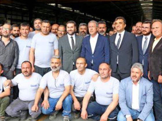 Bakan Hulusi AKAR'ın Fabrikamızı Ziyareti