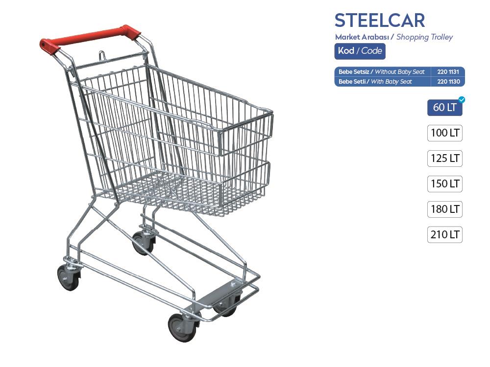 Steelcar Market Arabası