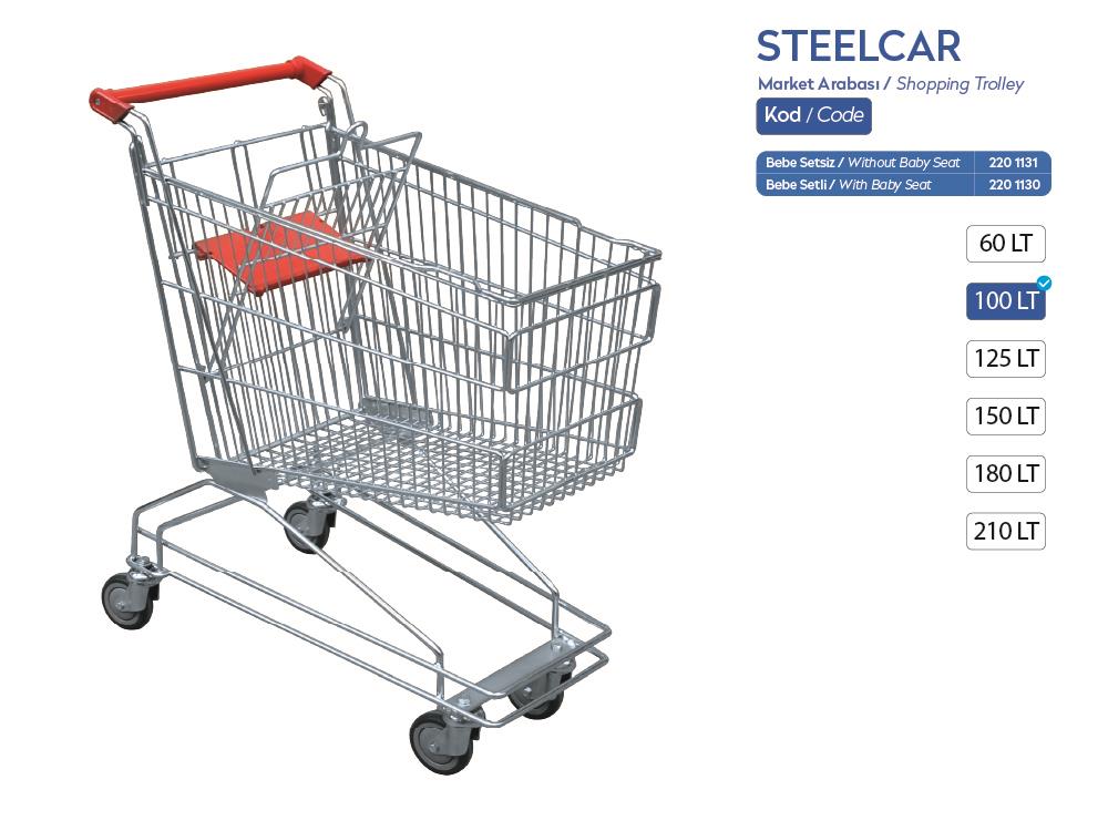 Steelcar Market Arabası