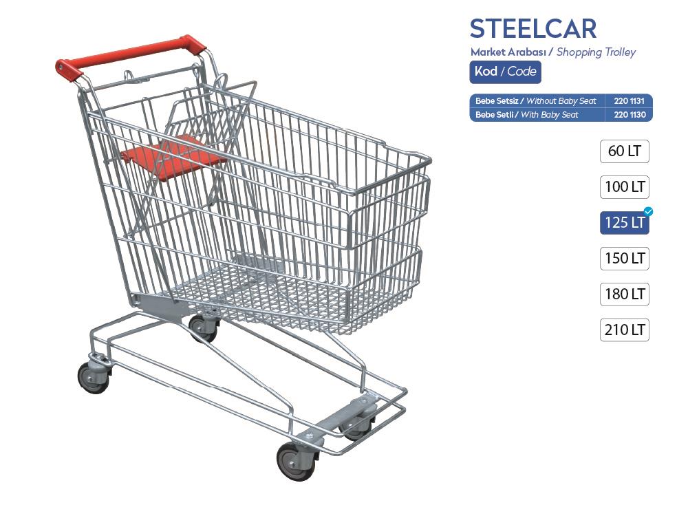 Steelcar Market Arabası