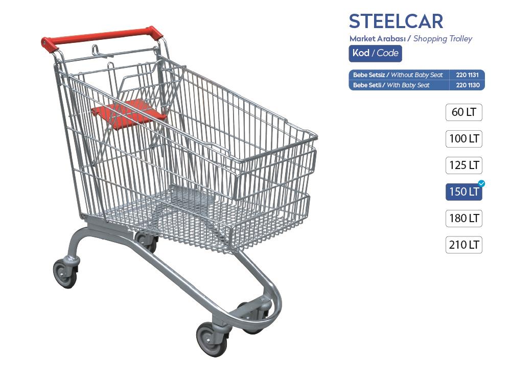 Steelcar Market Arabası