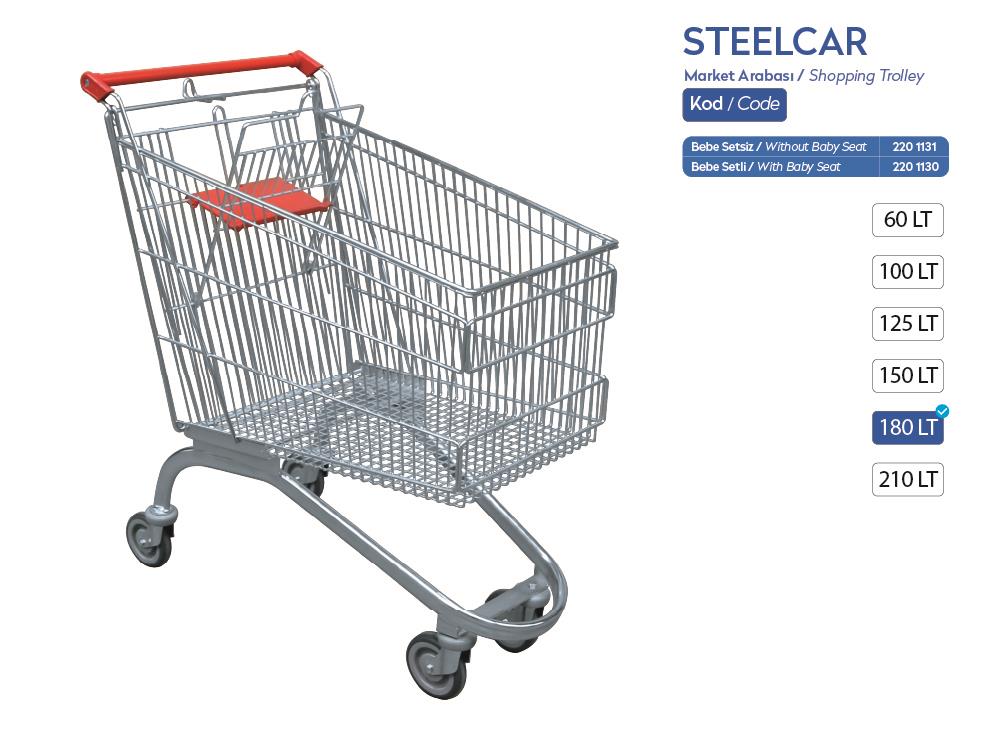 Steelcar Market Arabası